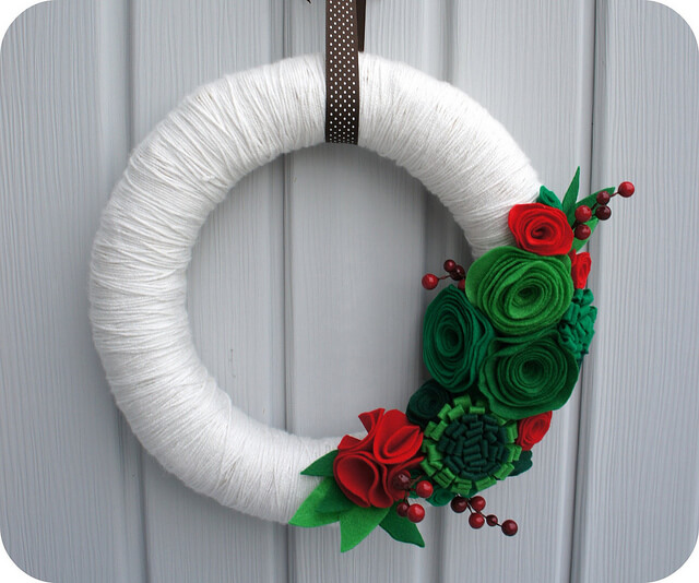 Yarn Wreath